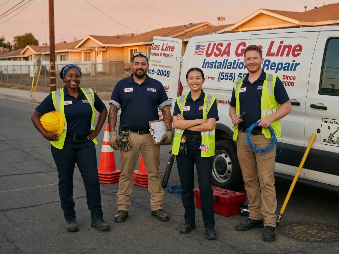 Gas Line Installation company in Dobson, NC